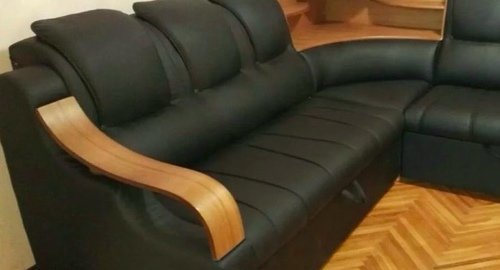 Перетяжка кожаного дивана. Краснокаменск